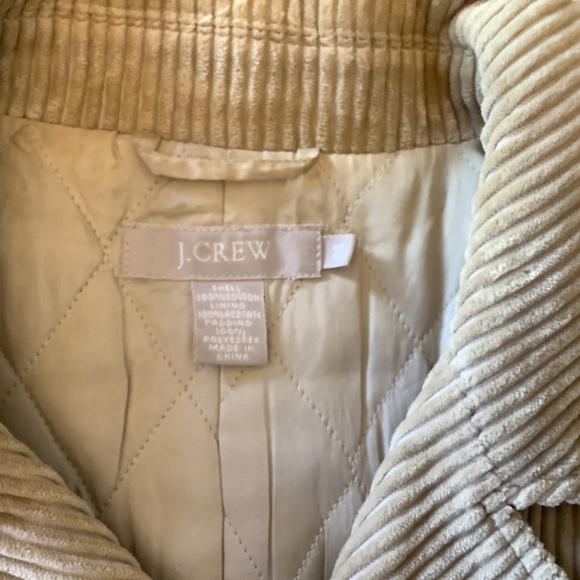 J Crew Corduroy Peacoat/Jacket - Picture 2 of 2